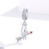 Charm Pendente Flecha do amor estilo Pandora - SCC1375
