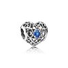 Charm PANDORA Coração de Dezembro - 791784NLB Charm PANDORA Coração de Dezembro - 791784NLB