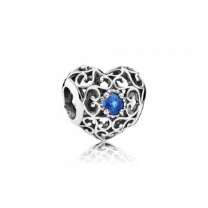 Charm PANDORA Coração de Dezembro - 791784NLB