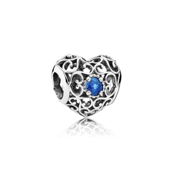 Charm PANDORA Coração de Dezembro - 791784NLB  Clique na imagem para fechar