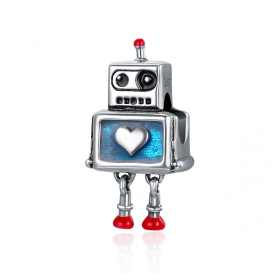 Charm Robô life Pandora - SCC346  Clique na imagem para fechar