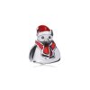 Charm berloques Pandora de prata Boneco de neve Charm berloques Pandora de prata Boneco de neve