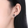 Brincos Petit Brilhante Clássico estilo Pandora - SCE032-1W
