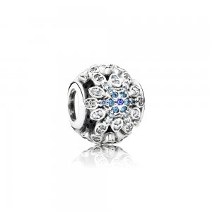 Charm berloques PANDORA Cristal de Neve - 791760NBLMX Charm berloques PANDORA Cristal de Neve - 791760NBLMX