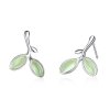 Brincos Petit Esperança estilo Pandora - SCE465 Brincos Petit Esperança estilo Pandora - SCE465