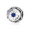 Charm Libra brilhante estilo Pandora - SCC1725-8 Charm Libra brilhante estilo Pandora - SCC1725-8
