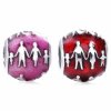 Charm berloques PANDORA Laços de Família - 791399EN62