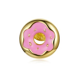 Brincos Petit Rosquinha estilo Pandora - SCE1163 Brincos Petit Rosquinha estilo Pandora - SCE1163