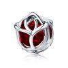 Charm Rosas vermelhas life Pandora - SCC568 Charm Rosas vermelhas life Pandora - SCC568