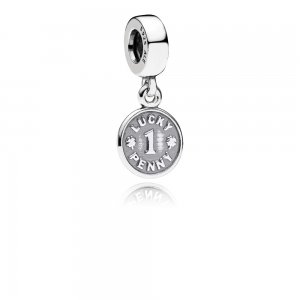 Charm Pendente Penny da Sorte Pandora - 791298 Charm Pendente Penny da Sorte Pandora - 791298