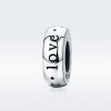 Separador Te amo para sempre estilo Pandora - SCC595