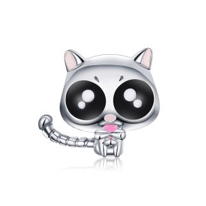 Charm Gatinho da sorte life Pandora - BSC055 Charm Gatinho da sorte life Pandora - BSC055