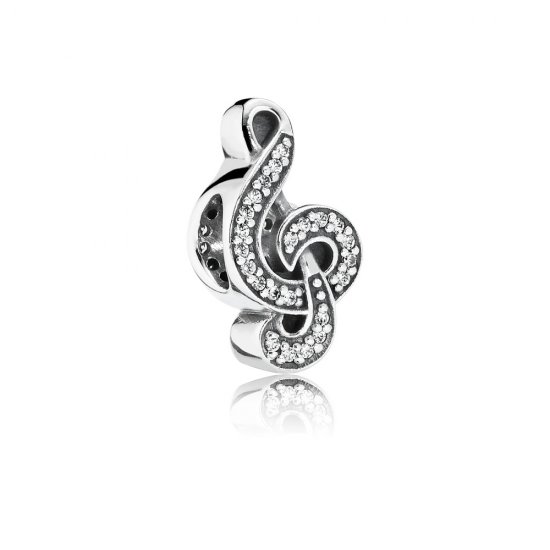 Charm berloques PANDORA Clave de Sol - 791381CZ  Clique na imagem para fechar