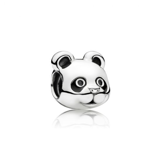 Charm berloques PANDORA Panda Brincalhão - 791745EN16  Clique na imagem para fechar