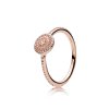 Anel PANDORA Rose™ Elegante Pólen - 180986CZ Anel PANDORA Rose™ Elegante Pólen - 180986CZ