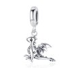 Charm Pendente Você é o Dragão Mágico estilo Pandora - SCC1322 Charm Pendente Você é o Dragão Mágico estilo Pandora - SCC1322