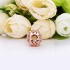 Charm berloques PANDORA Florescer Rosa