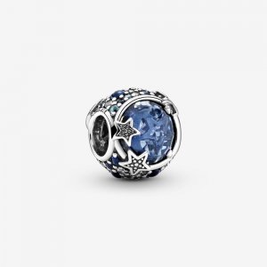 Conta Estrelas Azul Celestial Pandora - 799209C01