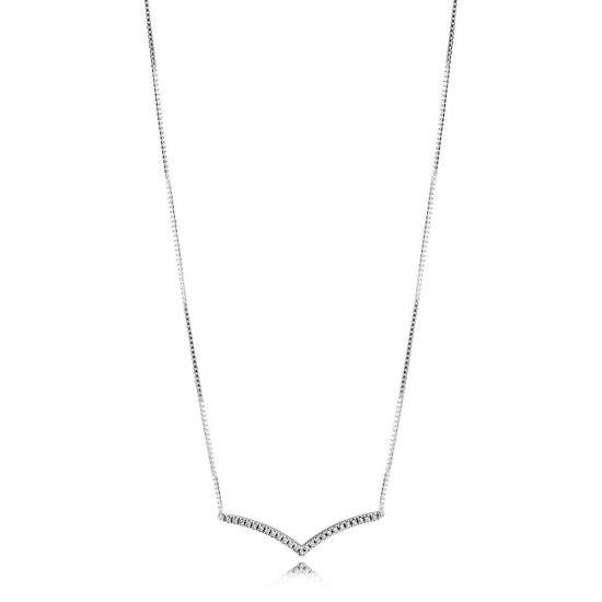 Colar PANDORA Chevron Brilhante  Clique na imagem para fechar