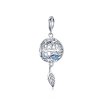 Charm Pendente Flor preservada estilo Pandora - SCC1123 Charm Pendente Flor preservada estilo Pandora - SCC1123