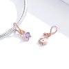 Charm Pendente Orquídea estilo Pandora Rose - BSC287