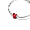 Charm Coração Vermelho Metálico - 799291C02