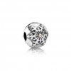 Charm Clipe PANDORA de Prata e Ouro Floco de Neve - 791232 Charm Clipe PANDORA de Prata e Ouro Floco de Neve - 791232