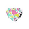 Charm Padrões Geométricos estilo Pandora - SCC1761 Charm Padrões Geométricos estilo Pandora - SCC1761