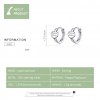 Brinco Argolas Amor materno estilo Pandora - SCE641