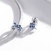 Charm Borboletas voadoras estilo Pandora - SCC1731