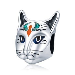 Charm Egito - Deus Gato Besti estilo Pandora - SCC1859 Charm Egito - Deus Gato Besti estilo Pandora - SCC1859