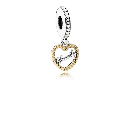 Pingente PANDORA Coração Familiar - 792011  Clique na imagem para fechar