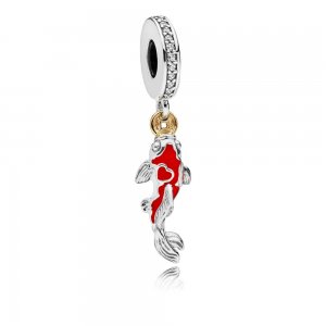 Charm berloques PANDORA Pendente Carpa Da Sorte Charm berloques PANDORA Pendente Carpa Da Sorte