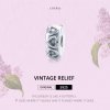 Clipe De Prata Relevo vintage estilo Pandora - SCC1557