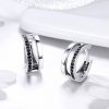 Brinco Argolas Amor puro estilo Pandora - SCE444