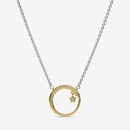 Colar Estrela Cadente Celestial Pandora Rose - 368515C01  Clique na imagem para fechar