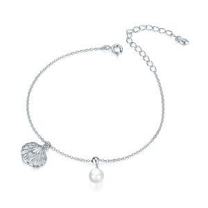 Pulseira Presente do mar estilo Pandora - SCB179 Pulseira Presente do mar estilo Pandora - SCB179