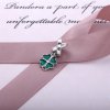 Charm PANDORA de Prata Esmaltado Trevo de 4 Folhas - 790572EN25
