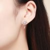 Brincos Petit Amor dente de leão estilo Pandora - SCE506