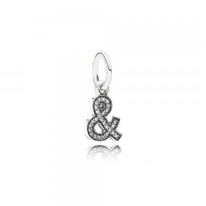 Charm Pendente E comercial Pandora - 791305CZ Charm Pendente E comercial Pandora - 791305CZ