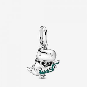 Charm Pendente Dino the Dinosaur Punk Band Pandora - 798297ENMX Charm Pendente Dino the Dinosaur Punk Band Pandora - 798297ENMX