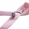 Anel PANDORA de Prata with clear and purple cubic zirconia - 190904ACZ