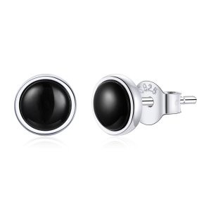 Brincos Petit Rotundidade estilo Pandora - SCE1112