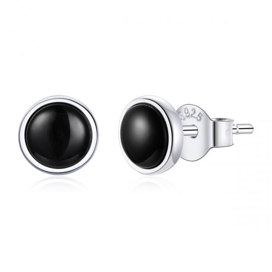 Brincos Petit Rotundidade estilo Pandora - SCE1112  Clique na imagem para fechar