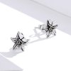 Brincos Petit Flores de amor de borboleta estilo Pandora - SCE887