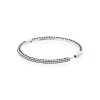 Bracelete PANDORA Rígido Corações Radiantes Azul-Céu - 590537EN131