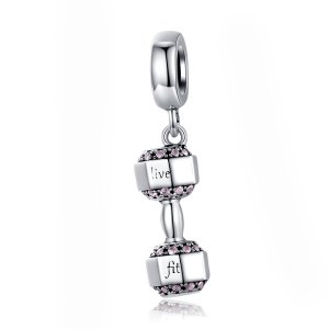 Charm Pendente Haltere estilo Pandora - SCC1340