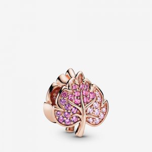 Charm Pandora Rose™ Folha De Cristais - 788322NPMMX Charm Pandora Rose™ Folha De Cristais - 788322NPMMX