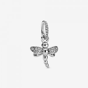 Pendente Libélula cintilante Pandora Rose - 388803C02 Pendente Libélula cintilante Pandora Rose - 388803C02