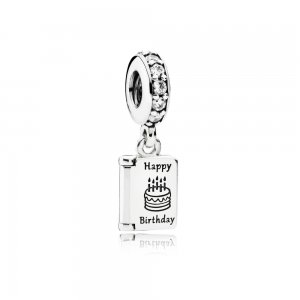 Charm PANDORA Parabéns para Você - 791723CZ Charm PANDORA Parabéns para Você - 791723CZ